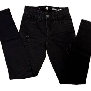 Authentic American Heritage Black Low Rise Jegging Sz. 1